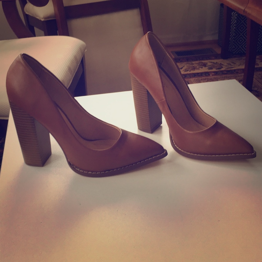 Ponty toe heels